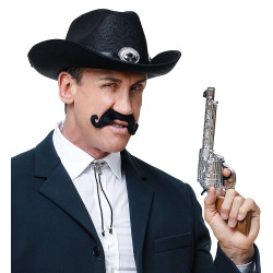 Veľký samolepiaci retro fúzik